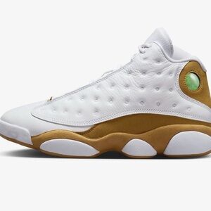 NWT! Nike Air Jordan 13 Retro ‘Wheat’ White Men’s 9.5 Shoes 414571-171 B Grade